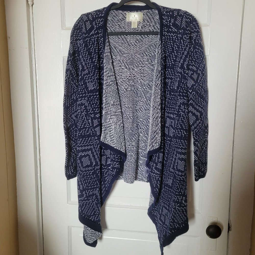 Ruby Moon navy boho cardigan XS